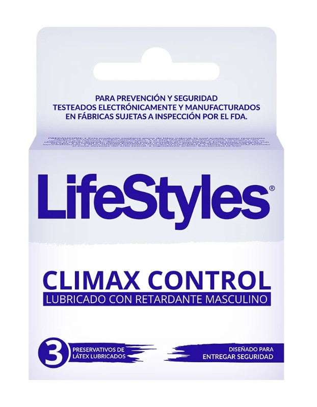 Preservativos Climax Control Lifestyles